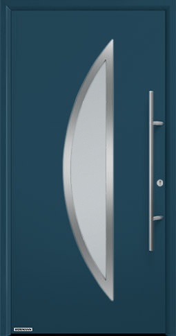 Входная дверь Hormann (Германия) Thermo65, Мотив 900 S , цвет титан металлик