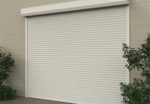 Рулонные гаражные ворота Алютех Prestige с алюминиевым профилем AR/555N и автоматическим управлением с доставкой в Анапе 