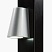 Заказать Элегантное LED-освещение Locinox (Бельгия) TRICONE для ворот, цвета zilver и 9005 (черный) в Анапе